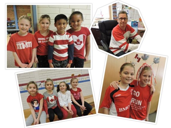 Olympic Red &amp; White day
